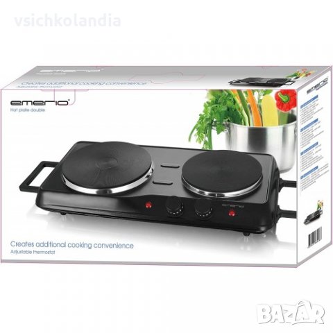 Котлон двоен EMERIO (код продукт 250), снимка 2 - Печки, фурни - 39302488