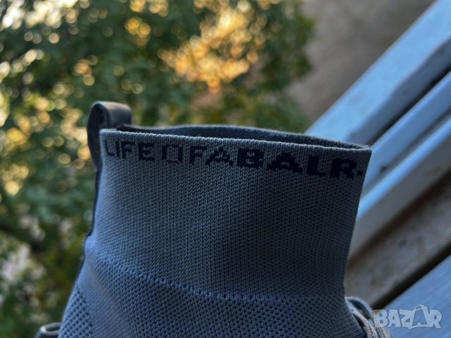 BALR. Premium Sock Sneaker V4 ‘Reflective Grey’ — номер 46, снимка 7 - Маратонки - 42780621