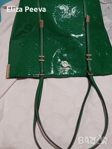 Лачена чанта от екокожа