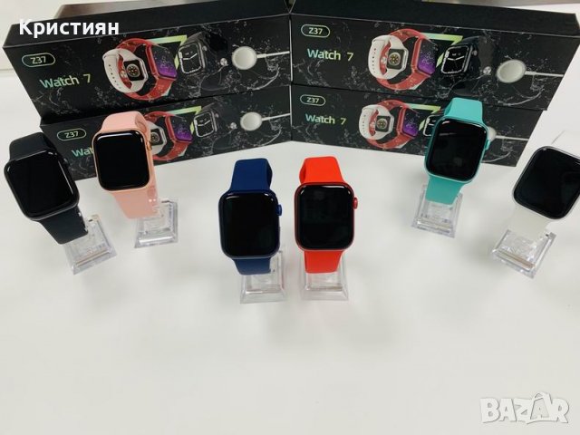 Смарт часовник Z37, Спортна фитнес гривна, Smart Watch 7 Series, снимка 4 - Смарт часовници - 36894918