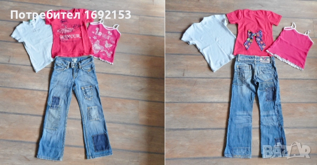 2 лота oт много дрехи за момиче 6-9 год + подарък, снимка 16 - Детски комплекти - 44944542