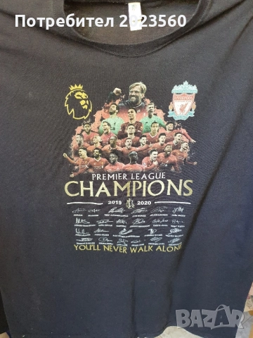 Тениска на Liverpool , снимка 2 - Подаръци за мъже - 51998736