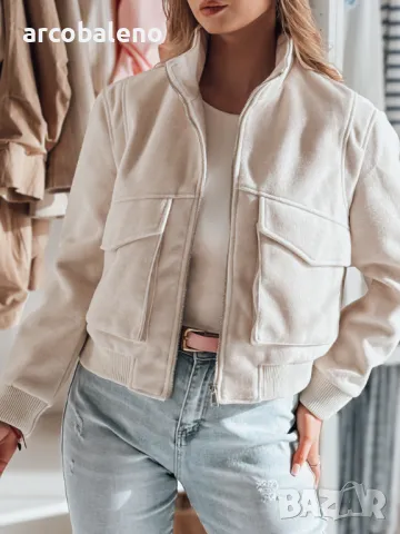 Дамско преходно овърсайз бомбър яке LUMINA, 3цвята , снимка 4 - Якета - 49242079