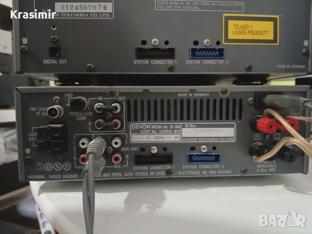 Denon udra-90 ucd-90 udr-90 CD касетен дек усилвател, снимка 8 - Ресийвъри, усилватели, смесителни пултове - 54092949