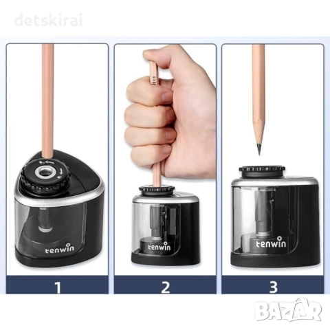 Полуавтоматична електрическа острилка, снимка 2 - Рисуване и оцветяване - 52431470