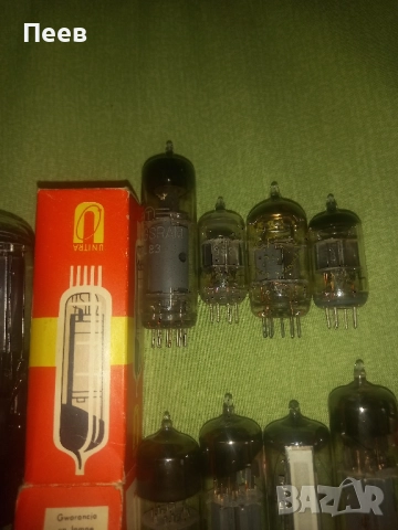 ЛОТ радиолампи различни /11-бр./, снимка 4 - Ресийвъри, усилватели, смесителни пултове - 52201933