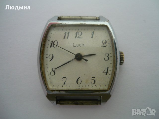 Стар механичен часовник LUCH, снимка 1 - Други - 39373978