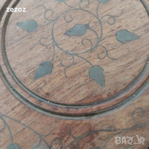 Ъглова етажерка масив манго, снимка 7 - Етажерки - 52600794