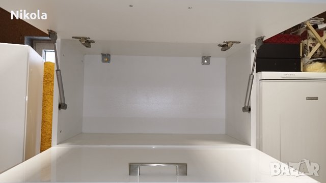 Кухненски шкафoве за стена бял гланц 4бр, снимка 13 - Кухни - 44359554