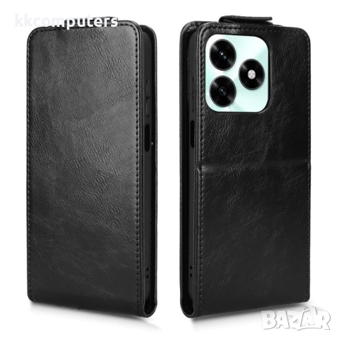 Кожен флип калъф за Honor X5c Plus 4G/ Honor X5c 4G- Стенд и Холдер за Карти, вкл. Протектор, 4 Цвят, снимка 7 - Калъфи, кейсове - 52638215