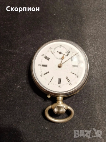 Швейцарски джобен часовник 1905г.  - 6 РУБИНА -  ПРОМОЦИЯ, снимка 3 - Джобни - 48833608