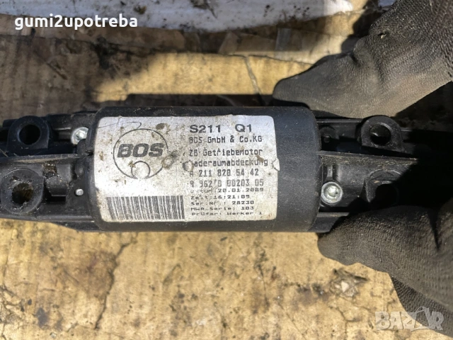 Механизъм Щора Багажник A2118205442 Mercedes E class W211 V6 320CDI 4matic, снимка 2 - Части - 53350419