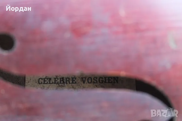Стара цигулка ''Celebre Vosgien''  *, снимка 16 - Струнни инструменти - 50413254