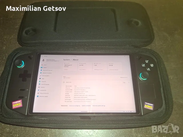 Lenovo Legion Go Z1 extreme 1 tb, снимка 11 - Геймърски - 56061223