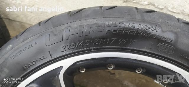 17цола 5х112 перфектни без заварки или кривини., снимка 4 - Гуми и джанти - 53079044