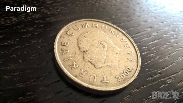 Монета - Турция - 50 000 лири | 2000г., снимка 2 - Нумизматика и бонистика - 32065633