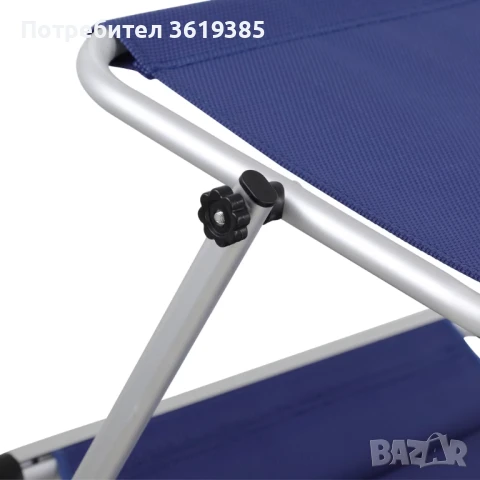 XXL луксозен сгъваем шезлонг!, снимка 8 - Къмпинг мебели - 50964385