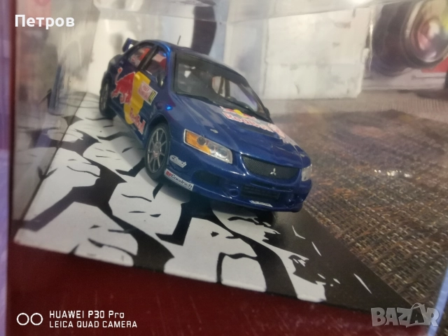 Red Bull 2007 Mitsubishi Lancer Evo IX 1:43, снимка 2 - Колекции - 51614034