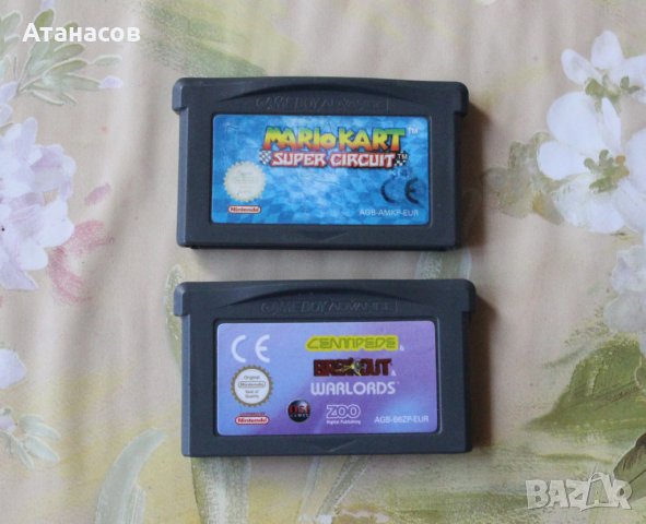 Две игри за Нинтендо адвансе, снимка 1 - Игри за Nintendo - 34491667