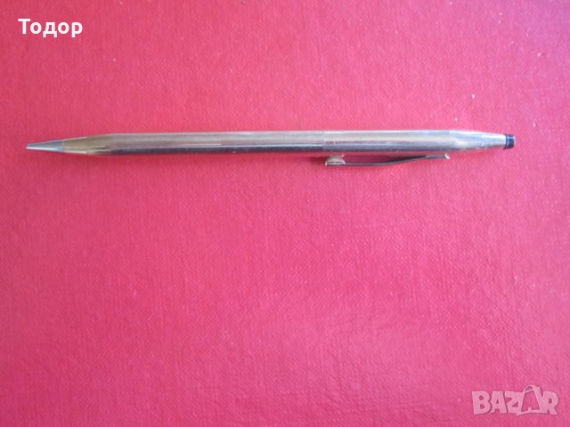 Уникален позлатен молив писалка Кросс 20 микрона, снимка 6 - Колекции - 29804684