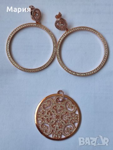 Сребърни халки, снимка 4 - Обеци - 35189285