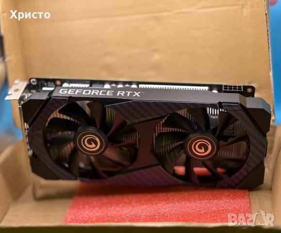 НОВО!!! Геймърска видеокарта NVIDIA GeForce RTX 2060 6GB GDDR6 