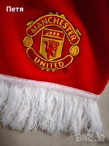 Manchester United, шал, снимка 3 - Фен артикули - 52683245