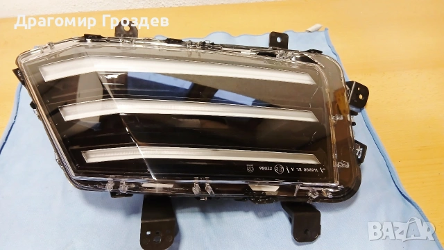 НОВА. Лява DRL дневна светлина за Peugeot e-208 II, e-2008 II Face / Пежо 208, 2008 ( след 2023г), снимка 5 - Части - 53278202
