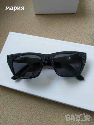 Оригинални слънчеви очила Celine с кроко ефект, снимка 9 - Слънчеви и диоптрични очила - 36970118