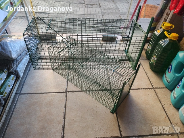 Капан за хуманно хващане на котки и други животни , снимка 6 - Други стоки за животни - 45700530