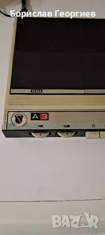 Еднокасетъчен касетофон марка Tesla, снимка 5 - Радиокасетофони, транзистори - 48343311