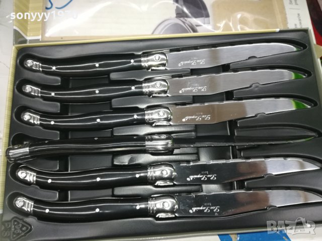 laguiole 6бр нови френски ножа 1502212056