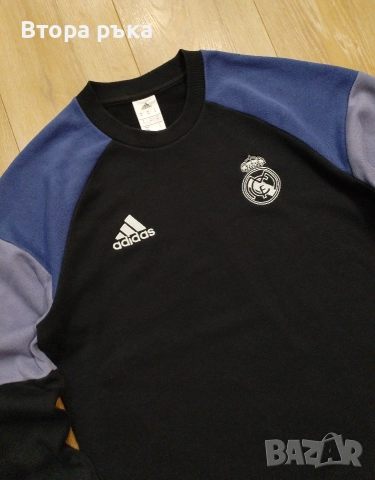 Adidas Real Madrid Горнища мъжка оригинален , снимка 3 - Спортни дрехи, екипи - 52851202