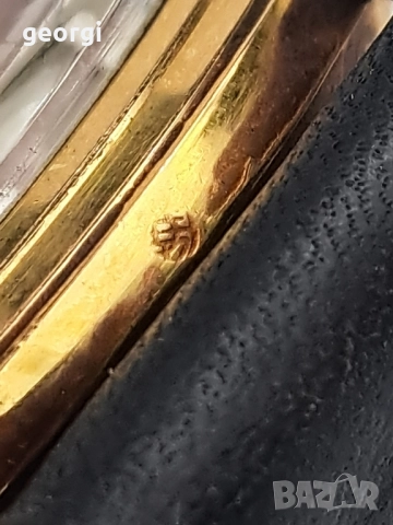 мъжки позлатен швейцарски часовник Horga, снимка 8 - Мъжки - 52510271