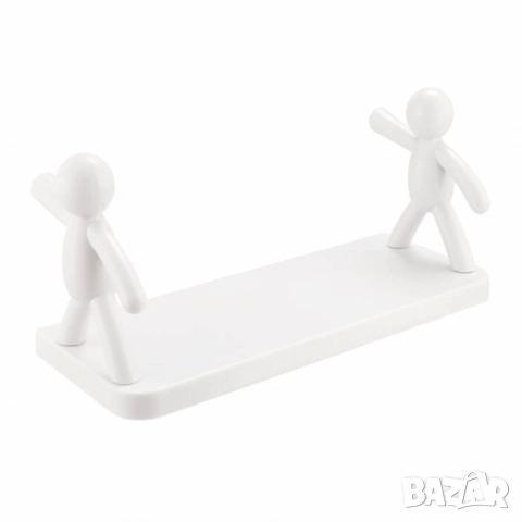 Стенна поставка с хуманоиден дизайн - Иновативно и забавно съхранение за вашата баня или кухня, снимка 2 - Други стоки за дома - 52004185