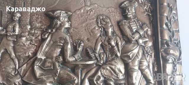 Бронзова Декорация/Картина, снимка 7 - Картини - 50329893