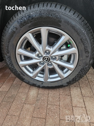 Гуми Continental Viking Contact 7 и джанти 17 5х114.3 Mazda, снимка 14 - Гуми и джанти - 52393286