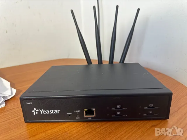 Yeastar TG400 TG400L gateway / controller / шлюз 100 Mbit/s GSM или WCDMA или 4G LTE към VoIP 