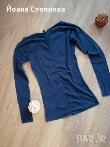 Дамска памучна блуза , снимка 4 - Блузи с дълъг ръкав и пуловери - 31369944