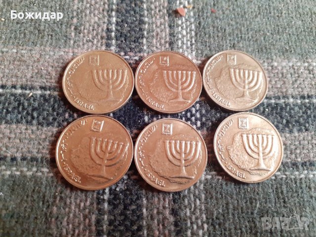 60 АГОРА. ИЗРАЕЛ, снимка 2 - Нумизматика и бонистика - 38017018