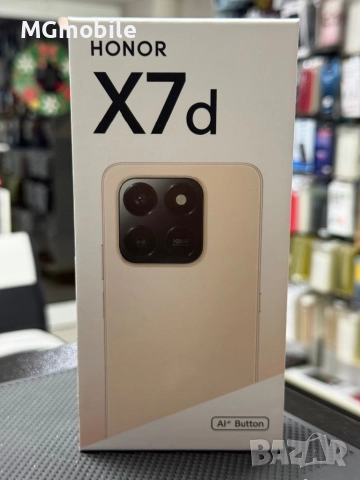 Honor X7d,Velvet Black,256GB/8GB RAM *ЧистоНов**3г Гаранция*