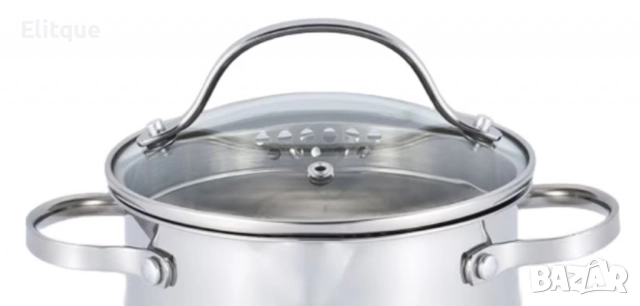 Тенджера Voltz, различна съвместимост, Инокс, снимка 2 - Съдове за готвене - 52815732