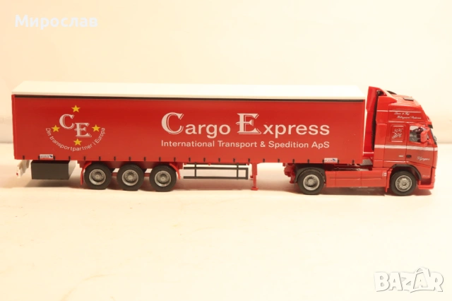 AWM H0 1/87 WOLVO ВОЛВО КОЛИЧКА TIR КАМИОН МОДЕЛ, снимка 8 - Колекции - 54212238