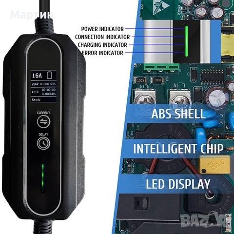 Зарядно за електромобил Type 2 Тип 2 16А - НОВО, снимка 5 - Аксесоари и консумативи - 39145756