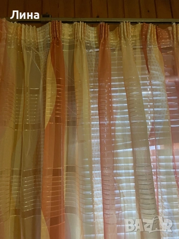 Пердета органза , снимка 6 - Пердета и завеси - 53219367