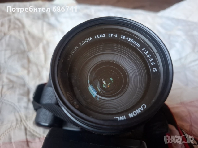 Фотоапарат Canon 60D+обектив 18-135mm IS, снимка 2 - Фотоапарати - 53969754