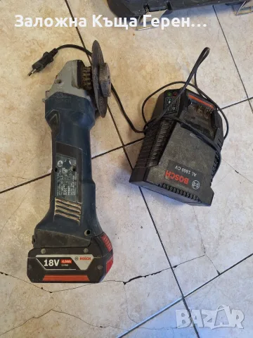 Малък Флекс Bosch GWS18, снимка 5 - Ъглошлайфи - 56068362