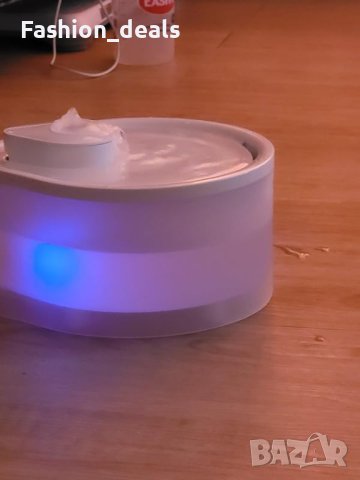 Нов FEELNEEDY Воден Фонтан за Котки 2.3L с LED и Активен Въглен, снимка 7 - За котки - 42827615
