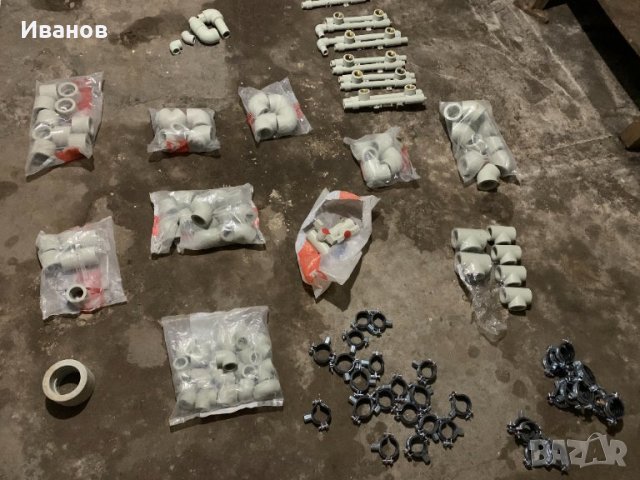 Фитинги Части от Полипропилен за Водопроводна Инсталация