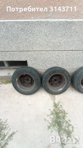 джанти с гуми за Фолксваген поло 97 година, снимка 4 - Гуми и джанти - 51835666